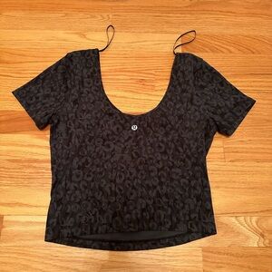 Lululemon Cheetah/Leopard Top